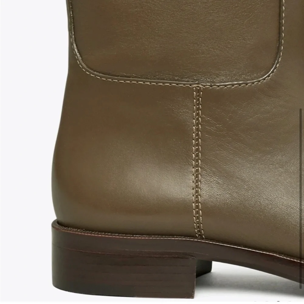 Tory Burch T Hardware Riding Boot Size 8.5